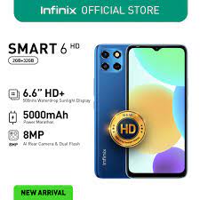 Infinix Smart 6 HD, 2GB + 32GB, 5000mah ...