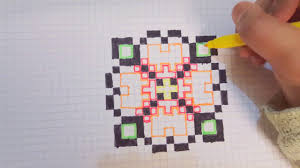 Retrouvez tous nos modèles de dessin pixel art : Tuto Comment Faire Un Pixel Art En Fleur Youtube