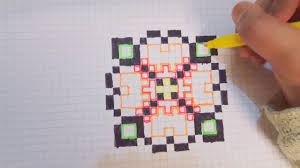 Art pixel art facile a faire valma: Tuto Comment Faire Un Pixel Art En Fleur Youtube