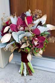 Maybe you would like to learn more about one of these? Dusty Blue And Burgundy Bridesmaid Bouquets Rustic Wedding Flowers Flower Bouquet Wedding Fall Wedding Flowers