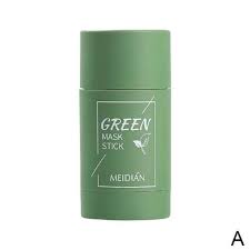 Green Tea Cleansing Solid Mask Acne Cleansing Green In 2021 Green Tea Mask Oil Control Products Green Tea