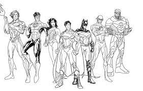 Lego justice league coloring pages. Justice League Coloring Pages Coloringpageskid Com Dc Comics Pyssel