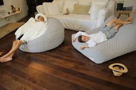 Large Beanbag Chair Quilt Fabric Bean Bags Cover Large Floor Cushion Living Room Floor Cushi Bean Bag Chair Floor Cushions Living Room Large Floor Cushions
