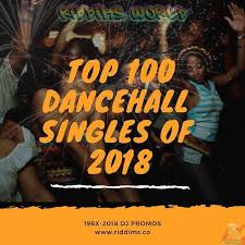 Jamaica 2018 Top 100 Dancehall Singles