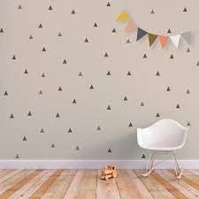triangle wall decal little peaks etsy wannahaves more inspiration on www liveloudgirl blogspot com baby wall decals kids wall decals baby nursery decor