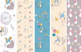 Wonderful peter rabbit vintage fabric : Holm Sown Online Fabric Shop Peter Rabbit Fabric Range 2018