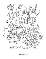 Beautiful word bible (niv) be drawn into god's word through a fresh, creative expression of the beautiful words of god. Niv Beautiful Word Coloring Bible Hundreds Of Verses To Color By Zondervan 9780310445579 Booktopia