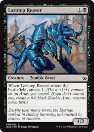 (put x +1/+1 counters on an army you control. War Of The Spark Magic The Gathering