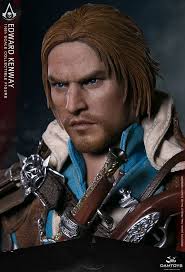 original DAMTOYS DMS003 1/6 Scale Black Flag Edward Kenway 12 Inches Male  Soldier Action Figure Full Set Model Doll