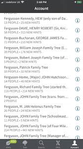 A copy of his tentative record of the family of samuel ferguson, sr. Fergussons Of Isle And Craigdarroch Posts Facebook