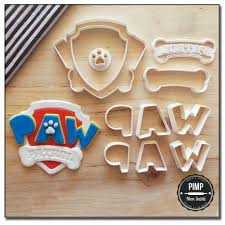 Emporte Piece 3d Pat Patrouille Logo 101 Emporte Piece En Kit Anniversaire Pat Patrouille Pat Patrouille Anniversaire Paw Patrol