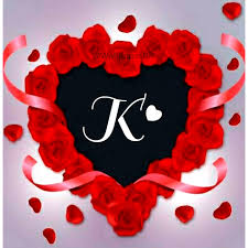 Letterbuchstabealphabetkschriftartgroßmusterdekorativschriftabc · letter, letter k, k, initials, . Stylish A To Z Red Heart Alphabets Letters Pics Name Dpz Wallpaper Dp