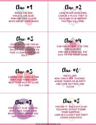 Birthday Scavenger Hunt For Boyfriend Examples Valentine S Day Treasure Hunt Free Printable Valentinesday Treasurehunt Hharris Treasure Hunt For Kids Easter Scavenger Hunt Scavenger Hunt For Kids