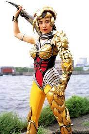 ラミイ 演 河合亜美 in 恐竜戦隊ジュウレンジャー 1992年 1993年 2021 コスプレ 衣装 女性戦士 戦闘員