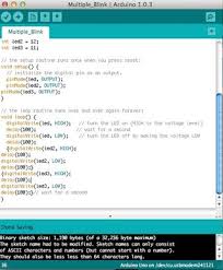 Multiple Blinking Led On The Arduino 4 Steps Instructables