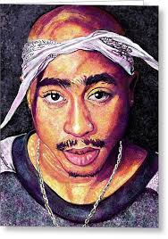 Gangster Rap Greeting Cards for Sale