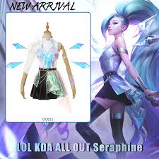 New Arrival Lol Kda All Out Seraphine Rolecosplay Rolecosplaycostume Seraphine Seraphinecosplay In 2020 Cosplay Costumes For Sale Cosplay Costumes Cosplay