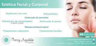 Nancy Agudelo, esteticista