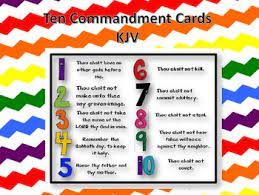 Free ten commandments bible games for children's ministry get the ten commandments video come on up, moses encourages players to memorize the commandments in correct order (from the jewish ordering). Printable 10 Commandments Cards Kjv 1 Full Page Slide With All 10 Commandments4 Cards To A Page To Print Printable Cards Ten Commandments Ten Commandments Kids