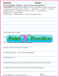 87 best free worksheets images on pinterest from academic worksheets unc , source: Punctuation Worksheets Punctuation Rules