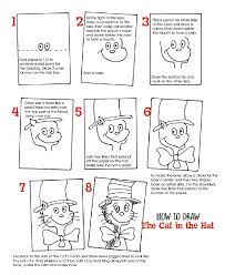 Check spelling or type a new query. Dr Seuss Day Activity How To Draw Cat In The Hat