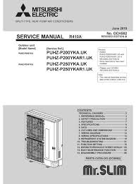If this is a multi split unit, find out how many indoor units have blinking lights. Mitsubishi Electric Puhz P200yka Uk Service Manual Pdf Download Manualslib
