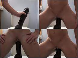 Huge Dildo Hd | Shocking Sized Dildo Deeper Penetrated Into Wife Cunt