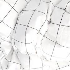 Aesthetic Black And White Bed Sheets Grid Bed Sheets White Aesthetic Black And White Aesthetic Black Aesthetic