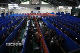 ph army shelters ists stranded