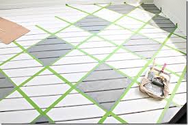 Squares are a great decorative painting technique for your walls. How To Paint Diamonds On The Floor Southern Hospitality