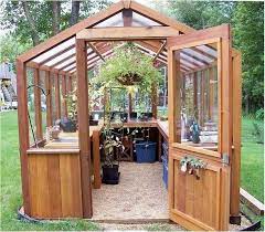 The idea that you can have a greenhouse full of beautiful plants is not new. Amazing Greenhouse Design Ideas Backyard Greenhouse Wooden Greenhouses Greenhouse Benches
