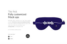 Download Silk Sleep Mask Mockup Generator Sleep Mask Silk Sleep Marketing Words PSD Mockup Templates