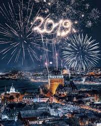 Quebec Travel Photography New Year Fireworks Fireworks Photo