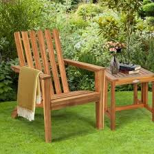 Outdoor Durable Patio Acacia Wood Adirondack Lounge Armchair Ebay In 2020 Pool Lounge Chairs Outdoor Chairs Outdoor Patio Furniture
