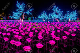 Bangkok Thailand May 25 2019 Beautiful Led Light Decorations Stock Photo Picture And Royalty Free Image Image 133337619