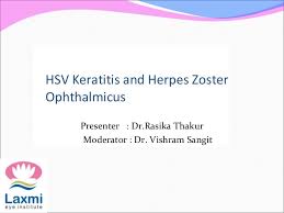 Symptoms and signs include foreign body sensation, lacrimation, photophobia, and conjunctival hyperemia. Herpes Simplex Keratitis Herpes Zoster Opthalmicus