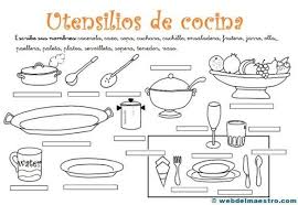 Diferentes actividades físicas para niños. Utensilios De Cocina Actividades Actividades De Cocina Para Ninos Cocina Para Ninos Taller De Actividades