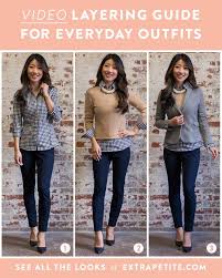 Video How To Layer Build Everyday Outfits Extra Petite Petite Outfits Casual Everyday Outfits Business Casual Outfits