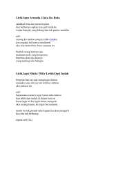 Популярные сегодня тексты и переводы песен Ini Gimana Le Lirik Lagu Joker Merah Hk