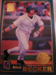 Baseball Cards Come to Life!: Player Profile: Rich Becker