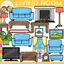 Bedroom Furniture Clipart Black And White Living Room Furniture Clip Art Clip Art Art Bundle Powerpoint Lesson