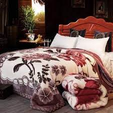 Super Soft Warm Fluffy Weighted Blanket Double Layer Raschel Mink Blan Bed Sheets Bedroom Bed Bed