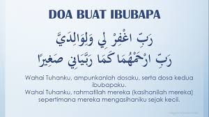 Setidaknya untuk konteks bertemakan jodoh. Doa Kedua Ibu Bapa
