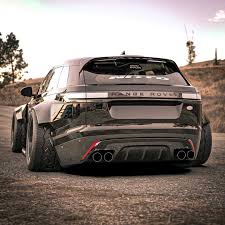 Slammed Range Rover Velar Proves Widebody Kits Make Everything Better Autoevolution