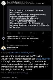 Cardano will have more adoption and better technology than ethereum had in 2017, by the end of the next bull run in 2 years. University Of Wyoming Cardano