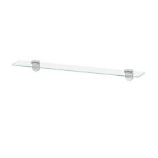 Kalkgrund Etagere En Verre In 2020 Glass Shelves In Bathroom Glass Shelves Glass Shelves Ikea