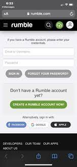 It's asking me to go to rumble.com to activate,, where do I type the code.  I just want rumble on the tv