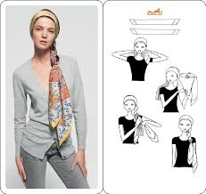 Porter Le Foulard Autrement 4 Echarpe Bandeau Porter Foulards Styles De Foulards Pour La Tete
