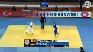 Discover more from the olympic channel, including video highlights, replays, news and facts about olympic athlete charline van snick. Judo Grand Prix Samsun 2013 Charline Van Snick Bel Kay Kraus Ger Final 48kg Youtube