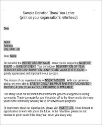 A letter of donation can be used by those giving and those requesting donations. Free 82 Sample Letter Templates In Pdf Ms Word